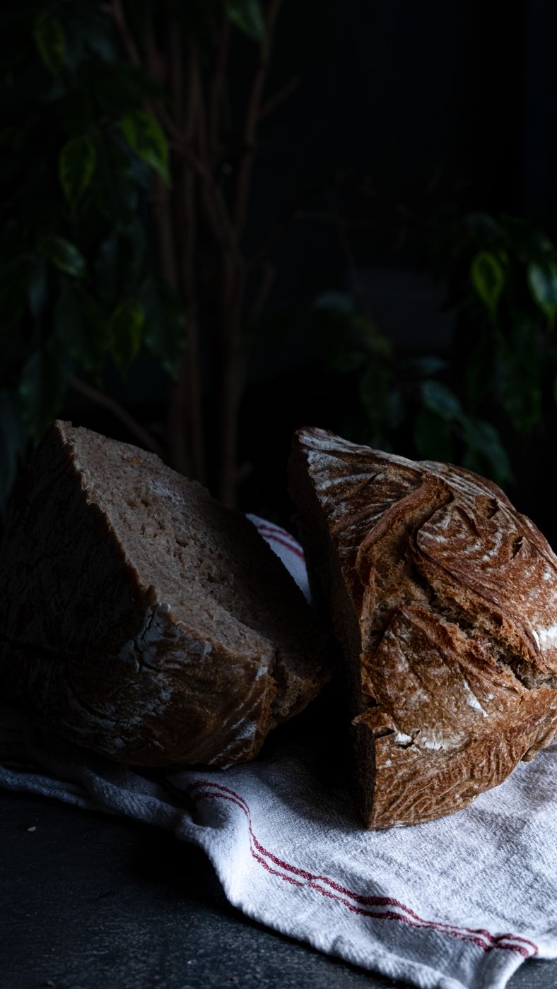 Sliced sourdough